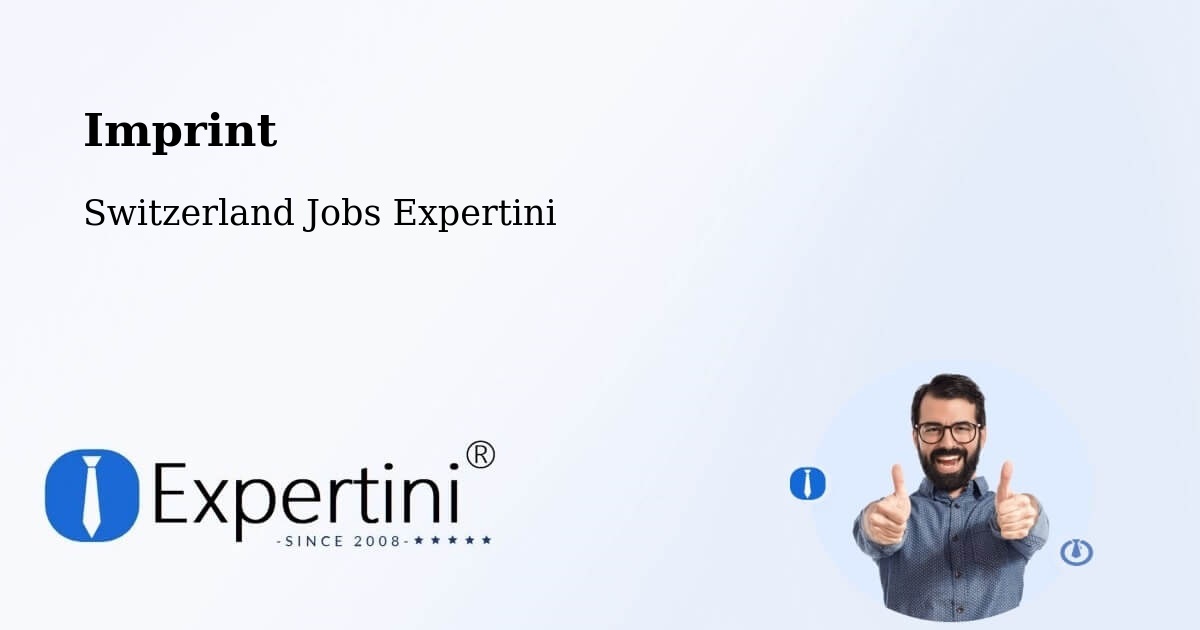 Imprint – Zwingen - Switzerland Jobs Expertini